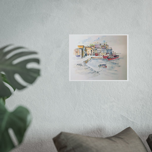 Mevagissey Boats - Fine Art Print