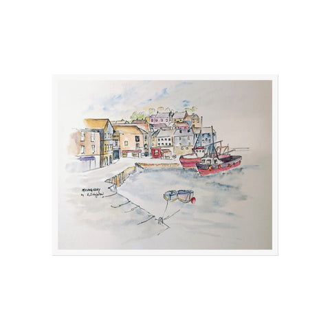 Mevagissey Boats - Fine Art Print
