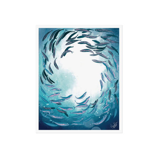 Shoal Under Surface - Fine art print