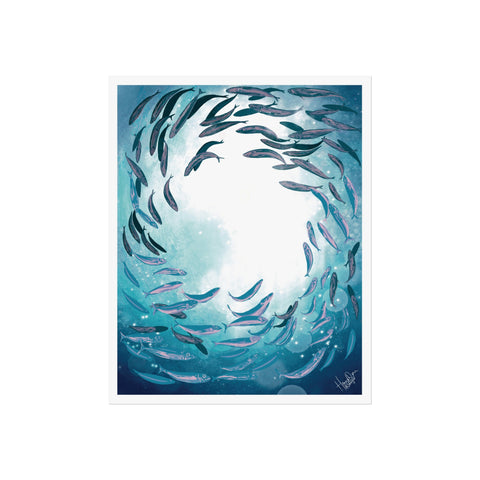 Shoal Under Surface - Fine art print