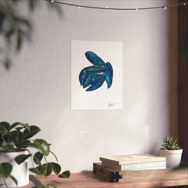 Mussels - seafood fine art illustration print