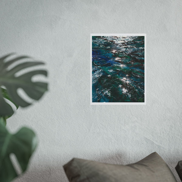 Moonlit waters fine art print