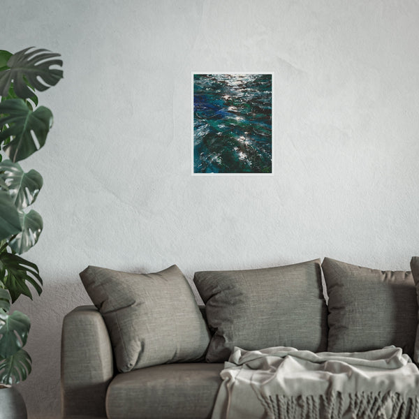 Moonlit waters fine art print