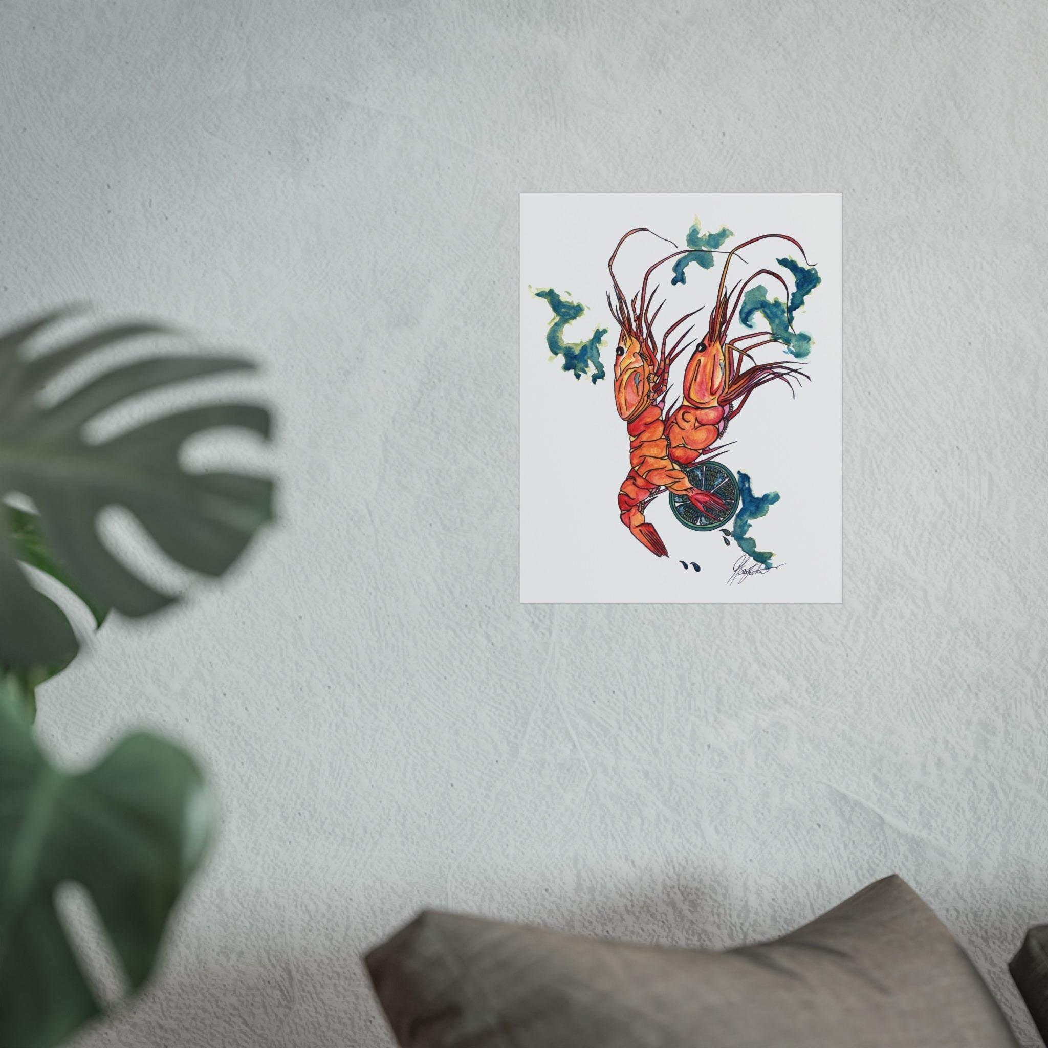Langoustine fine art print
