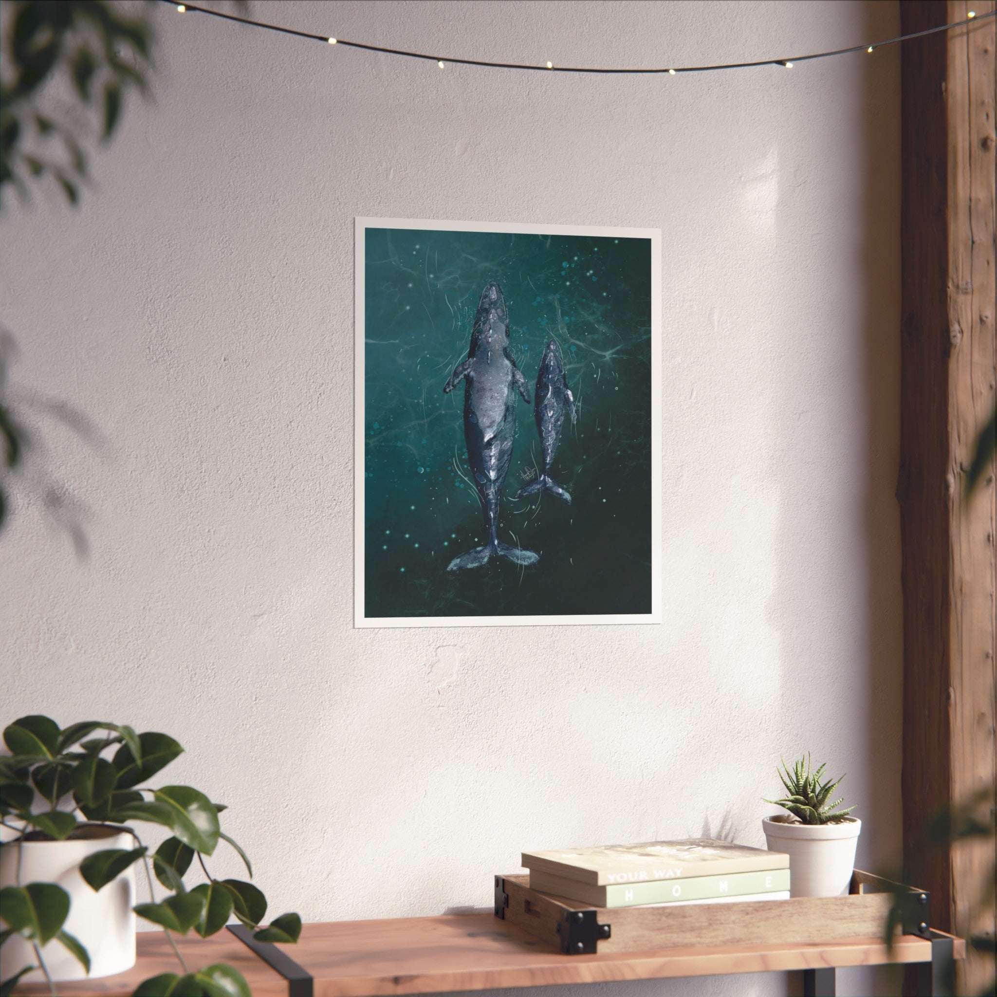 By My Side art print