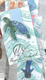 Magnetic bookmark with turtle design and HLSdesigner branding